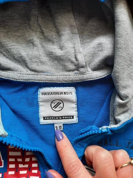 Chlapčenská mikina, piazza italia,134
