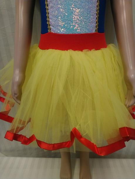 Tanečný tricot, kostým snehulienka, 3-6r, 104-116,