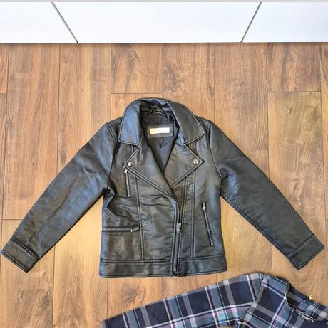 Bunda koženková, mango,140