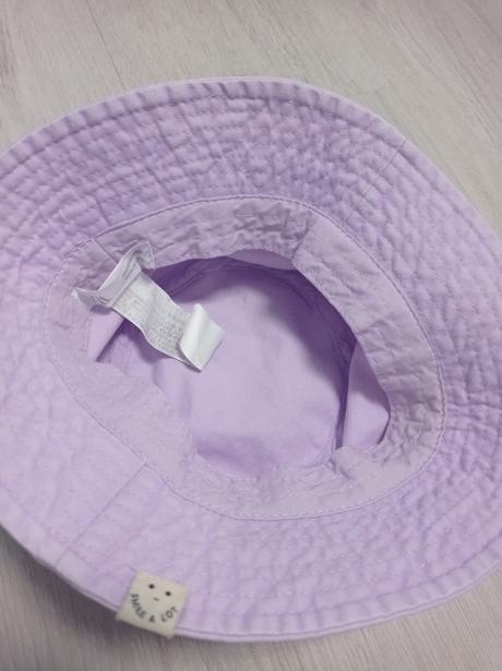 Klobúčik z pranej fialovej rifloviny top stave, zara,58