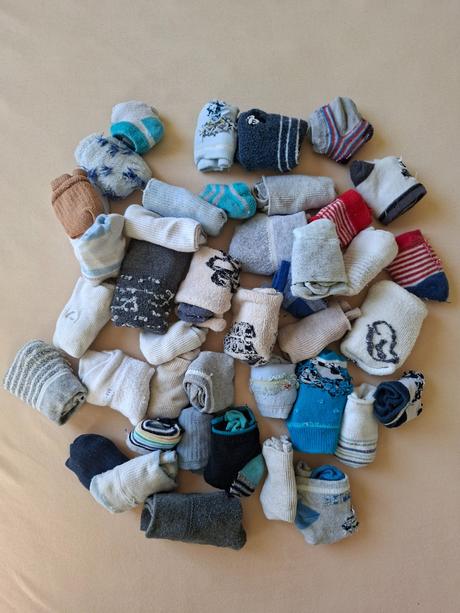 Ponožky malinké, 17