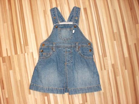 Riflové šaty, h&m,74