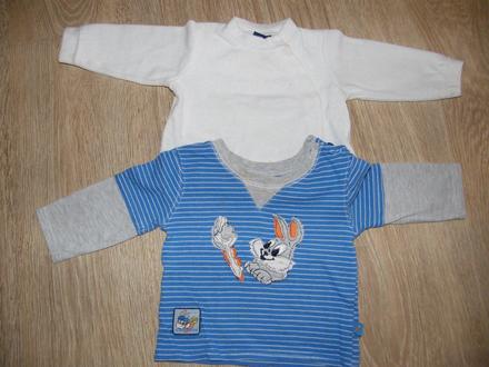 Tričká - cena spolu, lupilu,68