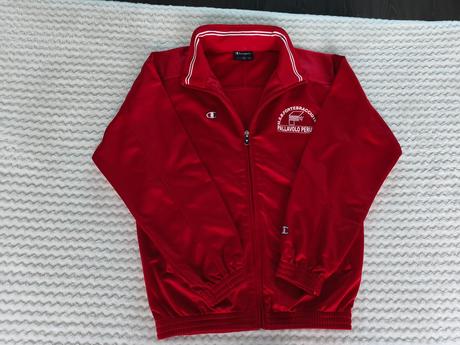 Červená mikina č.140-146 zn.champion, 140