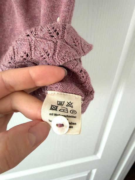 Detské šaty zo zmesi bavlny a hodvábu, 74