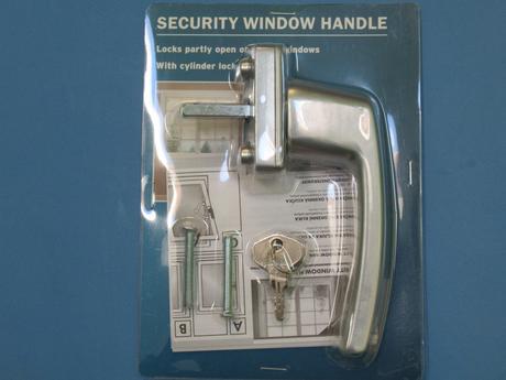 Bezpečnostná okenná kľučka, 