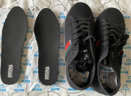 Plátené pohodlné tenisky mtng v. 40, 40