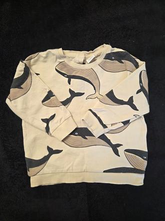 Mikina lindex velryby 86, lindex,86