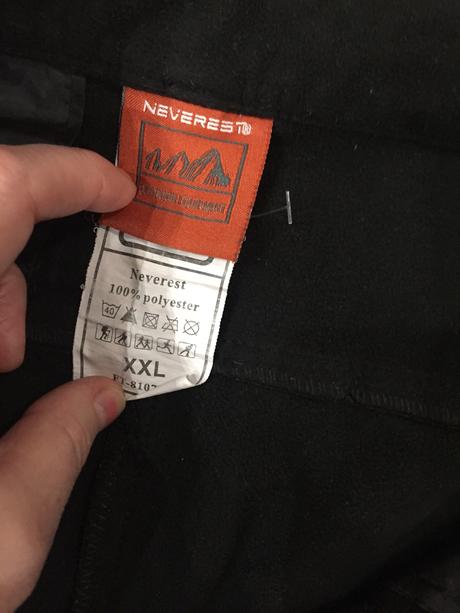 Softschellove nohavice, l