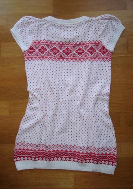 Pletene minisaty s angorou - norsky vzor, c. 170, h&m,s