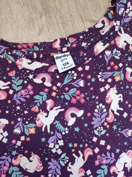 Šaty s dlhým rukávom, dopodopo,128