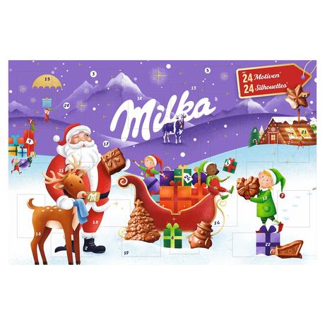 Milka adventný kalendár, 