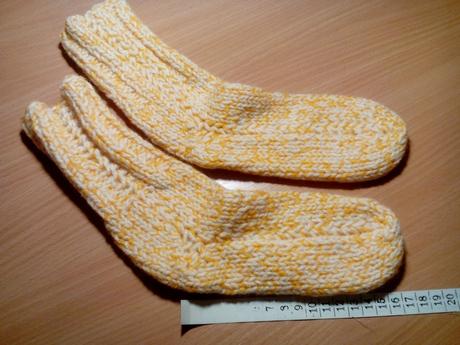 Strikovane hrube ponozky, 33