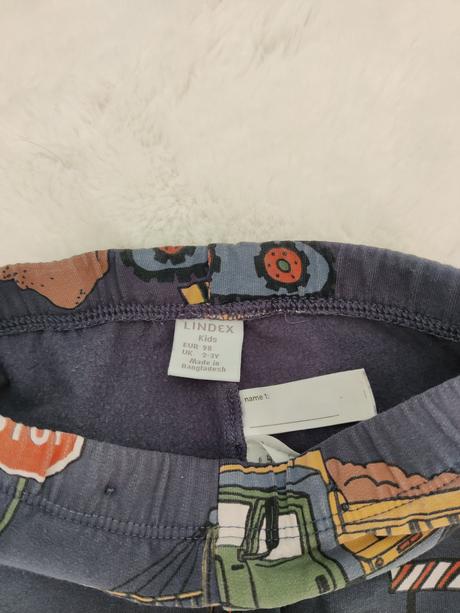 Legíny s podšívkou lindex, lindex,98