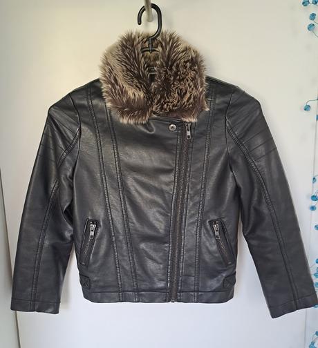 Bundička kožená dievčenská, f&f,128