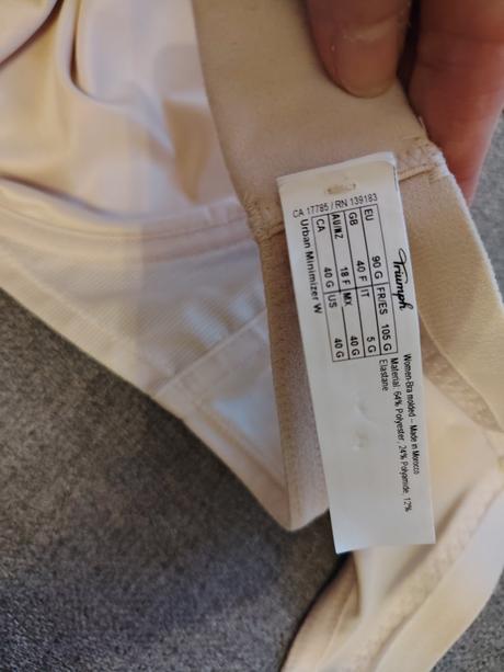 Minimizer podprsenka triumph, triumph,90g