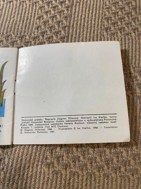 Krásna mini knižka skokanské preteky,