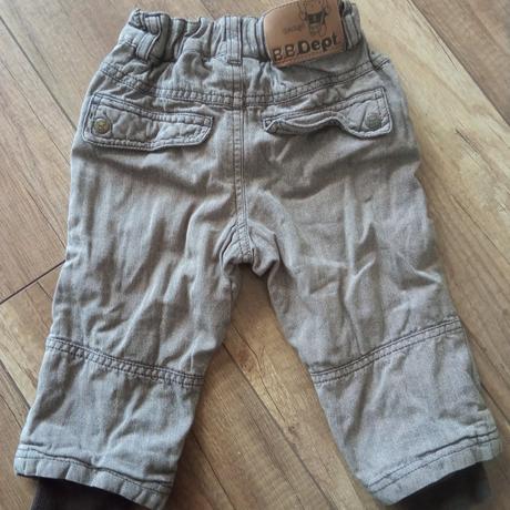 Kárované nohavice, h&m,86