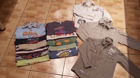 Balík oblečenia-14ks, 122–134