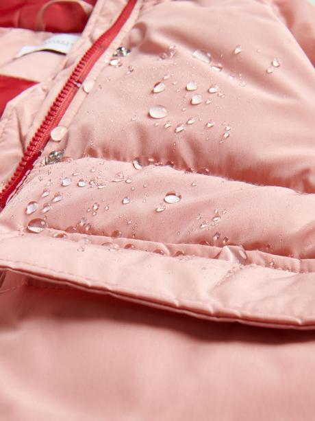 Prešívaná predĺžená bunda s kožušinou reserved, reserved,116 / 122 / 158 / 164