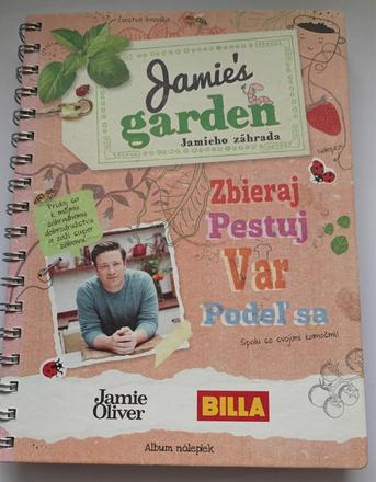 Jamies garden kniha,