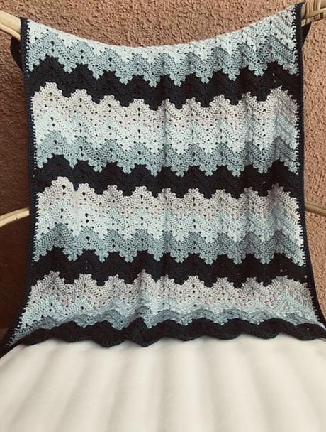 Cik-cak dečka tyrkysová,