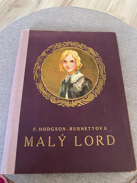 Stará kniha malý lord frances hodgson burnettová,