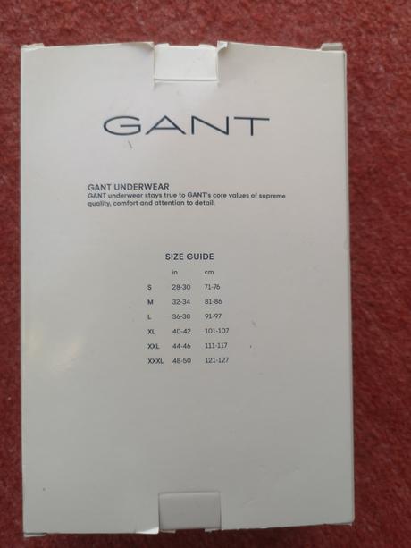 Gant pánske boxerky 3ks veľkosť xl, gant,xl
