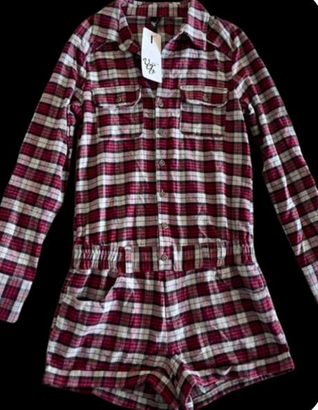 Vero moda flanelový overal vel.s, vero moda,s