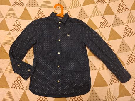140 kosela tmavomodra, h&m,140