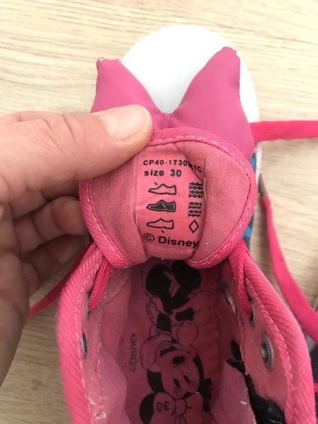 Minnie mouse tenisky veľ. 30, disney,30