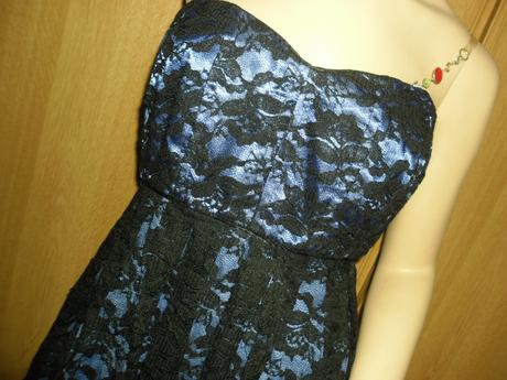 Krajkové šaty, fishbone,s