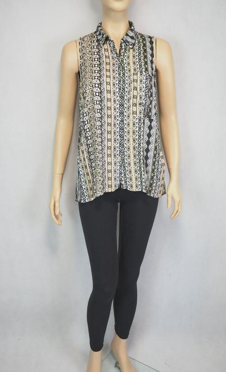 Kvalitná blúzka blueberry, 34