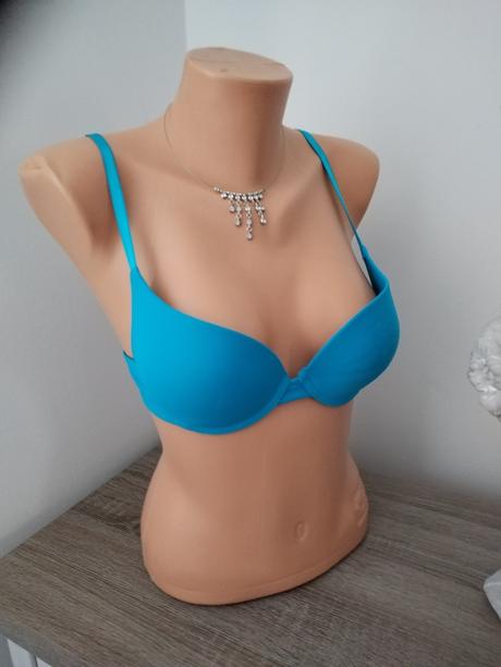 Tyrkysova podprsenka, aj ako plavky s,ajm kosiky b, 75b