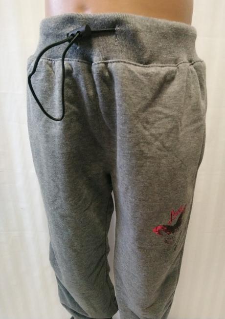 Sivé tepláky love motýľ, kugo, 140-146 cm, kugo,140