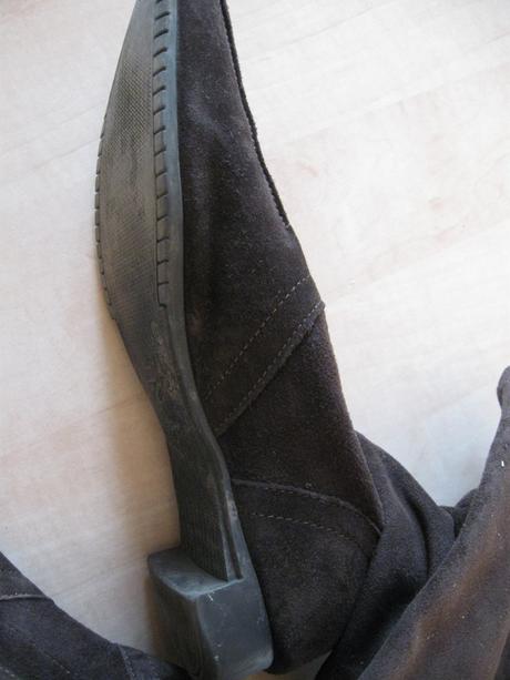 Tmavohnedé čižmičky vhodné na jeseň/jar, esprit,40