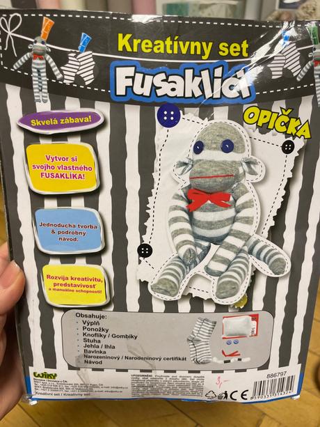 Kreativny set fusaklici, 