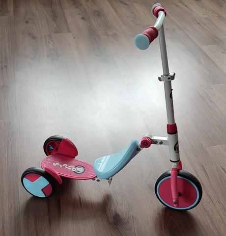 Kolobezka a odrazadlo 2v1, 