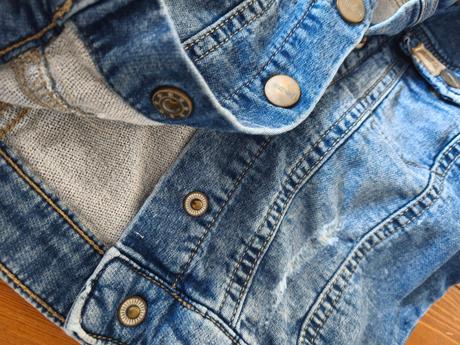 Riflová bunda name it modrá 116, name it,116