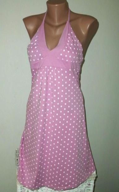 Trendy bodkované šatičky - veľ. s-m, terranova,s