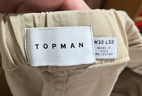 Cargo pants topman, topshop,32