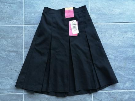 Sukňa so skladmi do školy mas, v146,10-11r, marks & spencer,146