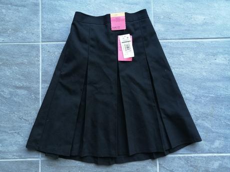 Sukňa so skladmi do školy mas, v146,10-11r, marks & spencer,146