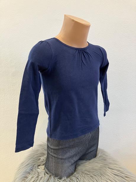 Dievčenské tričko tmavomodré h&m (2-4 r.), h&m,98