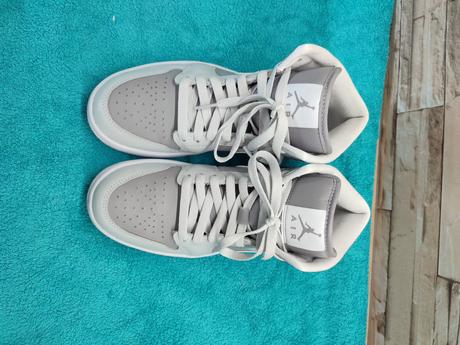 Air jordan 38 - svetlosivé kotníkové tenisky, air jordan,38