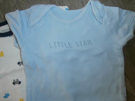 Balík 4ks body s krátkym rukávom, 50–62