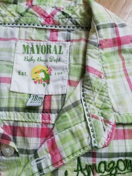 Chlapčenská košeľa, mayoral,98