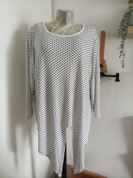 Tričko bodkované, bonprix,56