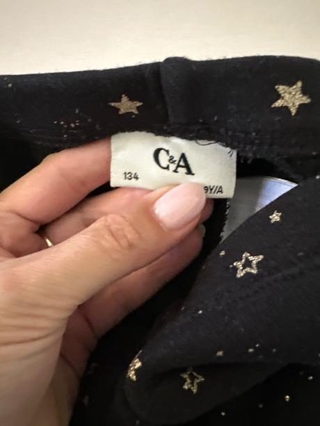 Teplé legíny 2pack, c&a,134