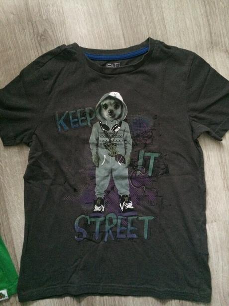 Tričko street 7-8 rokov, f&f,128